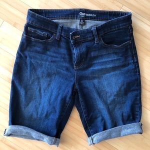 Gap Bermuda denim shorts size 6